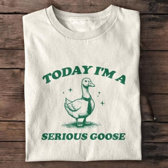 Tops - Today I'm a Serious Goose Vintage Shirt